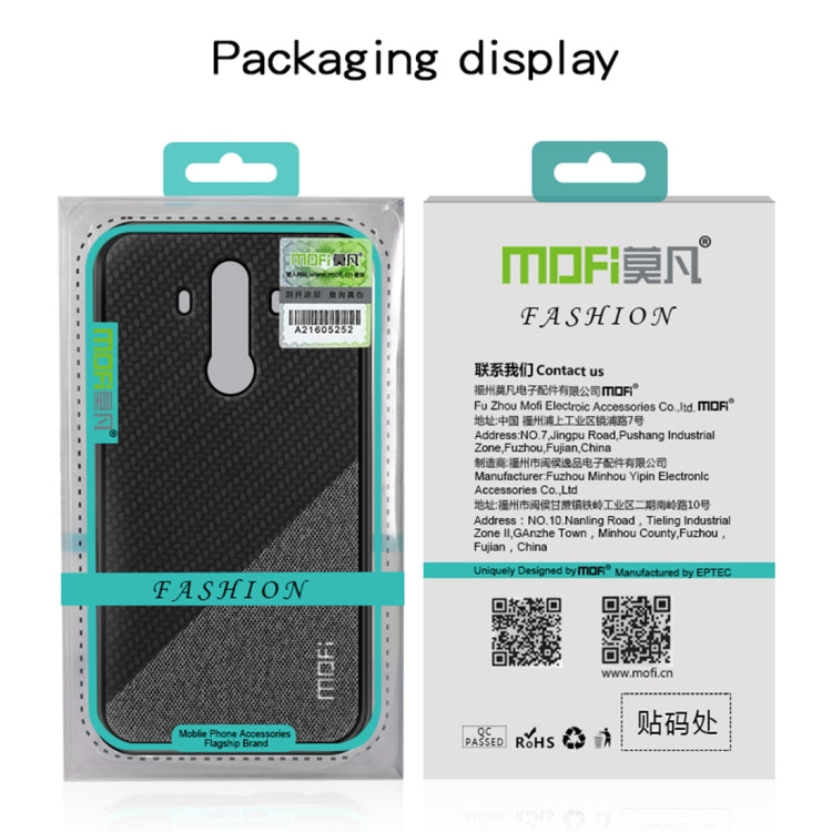 MOFI Honors Series Full Coverage TPU + PC + Cloth Pasted Case for Galaxy Note 9(Black) - Galaxy Phone Cases by MOFI | Online Shopping UK | buy2fix