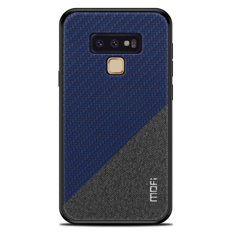 MOFI Honors Series Full Coverage TPU + PC + Cloth Pasted Case for Galaxy Note 9(Blue) - Galaxy Phone Cases by MOFI | Online Shopping UK | buy2fix