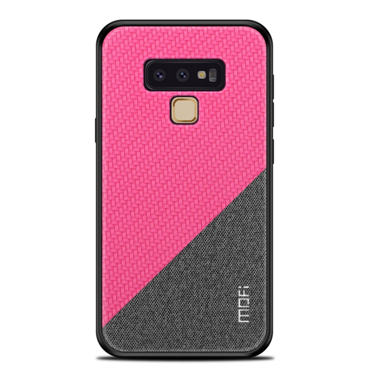 MOFI Honors Series Full Coverage TPU + PC + Cloth Pasted Case for Galaxy Note 9(Rose Red) - Galaxy Phone Cases by MOFI | Online Shopping UK | buy2fix