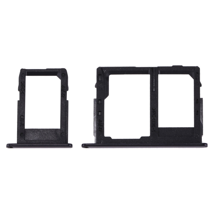 SIM Card Tray + Micro SD Card Tray for Galaxy J3 (2017) Single SIM / J330 & J5 (2017) Single SIM / J530 & J7 (2017) Single SIM / J730 (Black) - Card Tray by buy2fix | Online Shopping UK | buy2fix