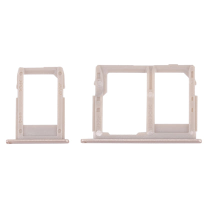 SIM Card Tray + Micro SD Card Tray for Galaxy J3 (2017) Single SIM / J330 & J5 (2017) Single SIM / J530 & J7 (2017) Single SIM / J730 (Gold) - Card Tray by buy2fix | Online Shopping UK | buy2fix