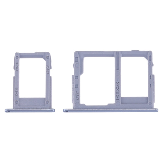 SIM Card Tray + Micro SD Card Tray for Galaxy J3 (2017) Single SIM / J330 & J5 (2017) Single SIM / J530 & J7 (2017) Single SIM / J730 (Blue) - Card Tray by buy2fix | Online Shopping UK | buy2fix