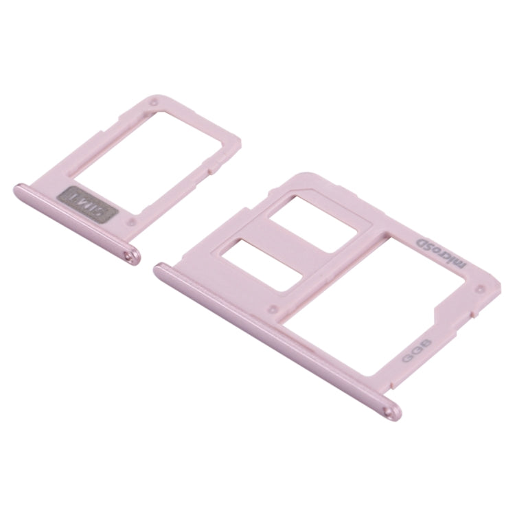 SIM Card Tray + Micro SD Card Tray for Galaxy J3 (2017) Single SIM / J330 & J5 (2017) Single SIM / J530 & J7 (2017) Single SIM / J730 (Rose Gold) - Card Tray by buy2fix | Online Shopping UK | buy2fix