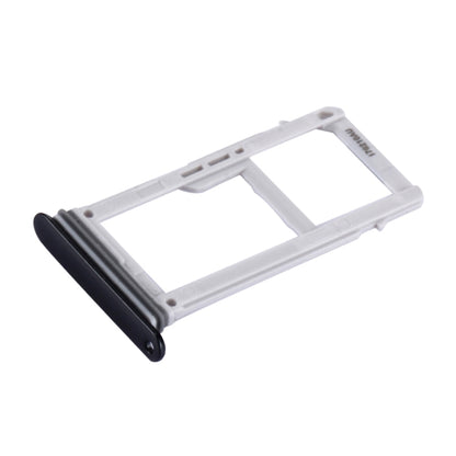 For Galaxy A3 (2017) / A320 SIM Card Tray + Micro SD Card Tray (Black) - Card Tray by buy2fix | Online Shopping UK | buy2fix