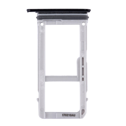 For Galaxy A3 (2017) / A320 SIM Card Tray + Micro SD Card Tray (Black) - Card Tray by buy2fix | Online Shopping UK | buy2fix