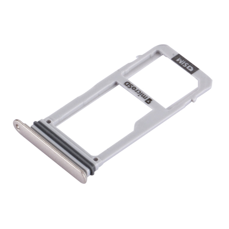 For Galaxy A3 (2017) / A320 SIM Card Tray + Micro SD Card Tray (Gold) - Card Tray by buy2fix | Online Shopping UK | buy2fix