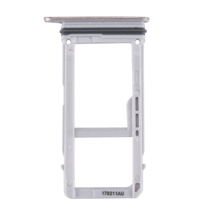 For Galaxy A3 (2017) / A320 SIM Card Tray + Micro SD Card Tray (Gold) - Card Tray by buy2fix | Online Shopping UK | buy2fix