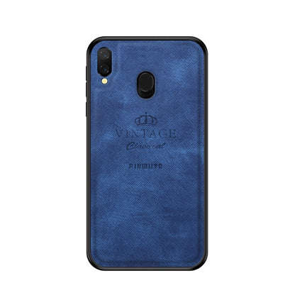 PINWUYO Shockproof Waterproof Full Coverage PC + TPU + Skin Protective Case for Galaxy M20 (Blue) - Galaxy Phone Cases by PINWUYO | Online Shopping UK | buy2fix