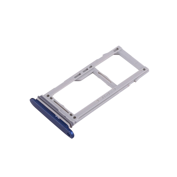 For Galaxy S9+ / S9 SIM & SIM / Micro SD Card Tray(Blue) - Card Tray by buy2fix | Online Shopping UK | buy2fix
