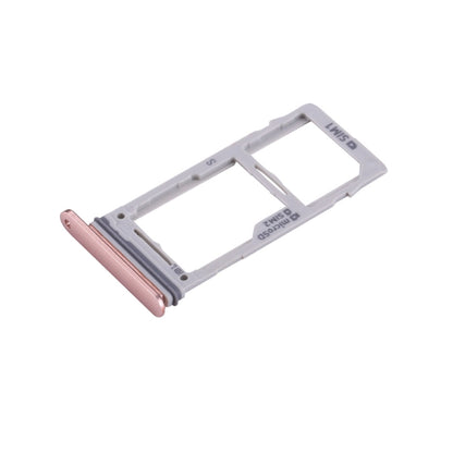 For Galaxy S9+ / S9 SIM & SIM / Micro SD Card Tray(Rose Gold) - Card Tray by buy2fix | Online Shopping UK | buy2fix