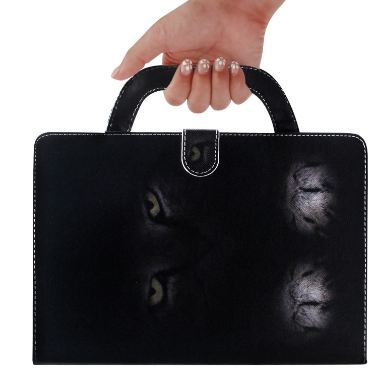 Cat Pattern Horizontal Flip Leather Case for Galaxy Tab A 8 (2019) / P200 / P205, with Holder & Card Slot & Wallet by buy2fix