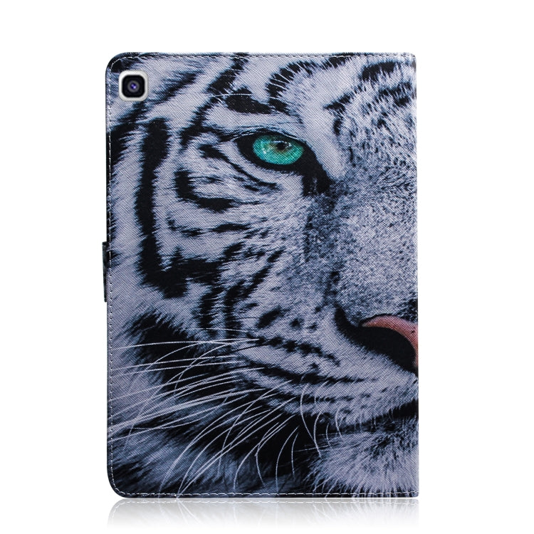 Tiger Pattern Horizontal Flip Leather Case for Galaxy Tab A 8 (2019) / P200 / P205, with Holder & Card Slot & Wallet by buy2fix