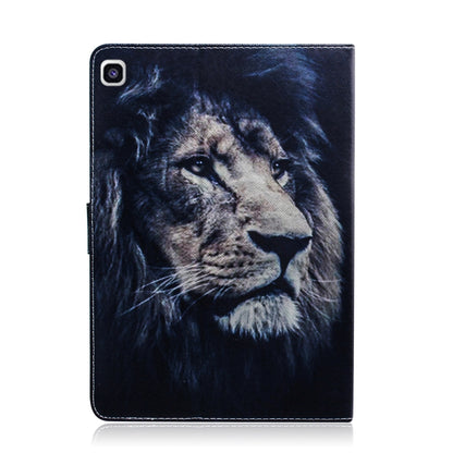 Lion Pattern Horizontal Flip Leather Case for Galaxy Tab A 8 (2019) / P200 / P205, with Holder & Card Slot & Wallet - Tab A 8.0 & S Pen (2019) P200/P205 by buy2fix | Online Shopping UK | buy2fix