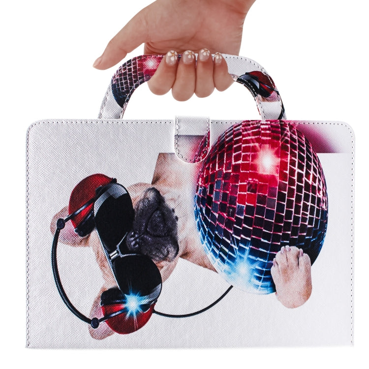 Fashion Dog Pattern Horizontal Flip Leather Case for Galaxy Tab A 8 (2019) / P200 / P205, with Holder & Card Slot & Wallet by buy2fix