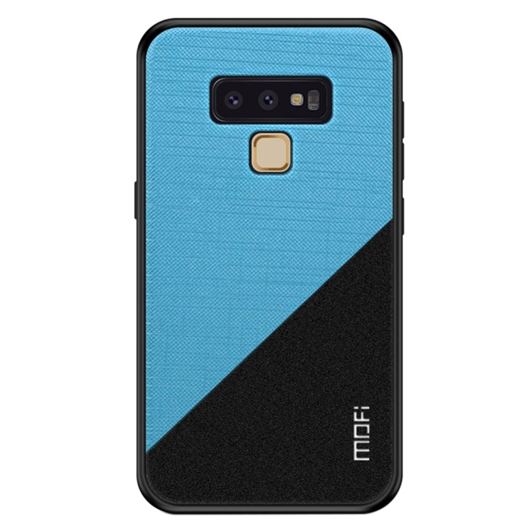 MOFI Shockproof TPU + PC + Cloth Pasted Case for Galaxy Note 9(Blue) - Galaxy Phone Cases by MOFI | Online Shopping UK | buy2fix