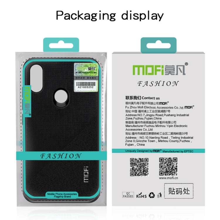 MOFI Shockproof TPU + PC + Cloth Pasted Case for Galaxy Note 9(Blue) - Galaxy Phone Cases by MOFI | Online Shopping UK | buy2fix