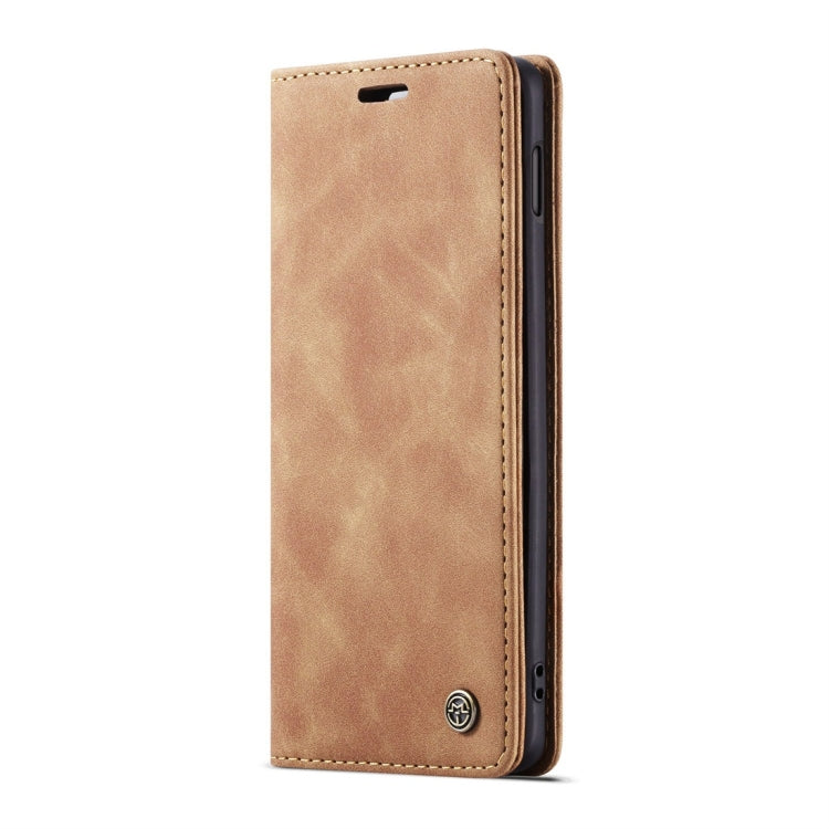 CaseMe-013 Multifunctional Retro Frosted Horizontal Flip Leather Case for Galaxy S10 E, with Card Slot & Holder & Wallet (Brown) - Galaxy Phone Cases by CaseMe | Online Shopping UK | buy2fix