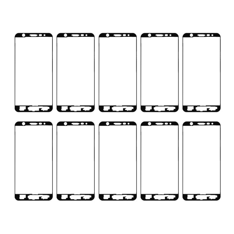 For Galaxy J7 Prime / G610 10pcs Front Housing Adhesive - Adhesive Sticker by buy2fix | Online Shopping UK | buy2fix