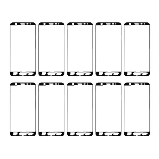 For Galaxy J7 Prime / G610 10pcs Front Housing Adhesive - Adhesive Sticker by buy2fix | Online Shopping UK | buy2fix