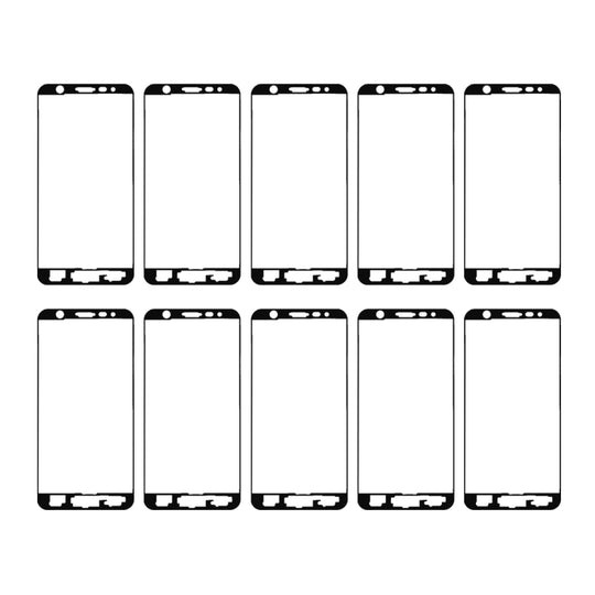 For Galaxy J7 Prime / G610 10pcs Front Housing Adhesive