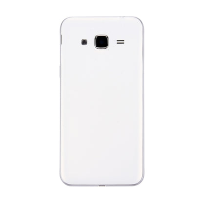 For Galaxy J3 (2016) / J320 (Double card version) Battery Back Cover + Middle Frame Bezel (White) - Back Cover by buy2fix | Online Shopping UK | buy2fix