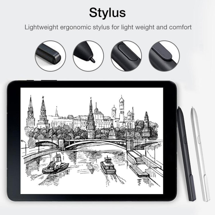 High Sensitive Touch Screen Stylus Pen for Galaxy Tab S3 9.7inch T825(Black) - Stylus Pen by buy2fix | Online Shopping UK | buy2fix