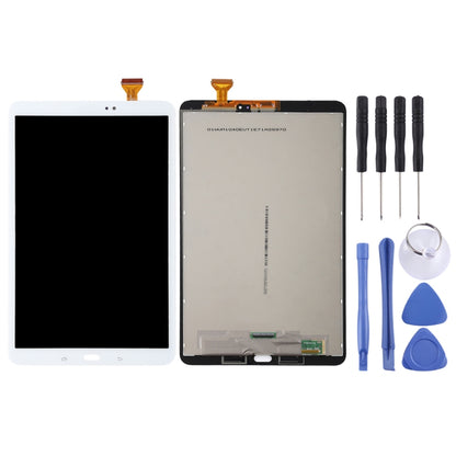 LCD Screen for Galaxy Tab A 10.1 / T580 with Digitizer Full Assembly(White) - LCD Screen by buy2fix | Online Shopping UK | buy2fix