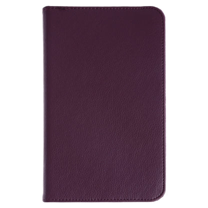 Litchi Texture Horizontal Flip 360 Degrees Rotation Leather Case for Galaxy Tab A 8 (2019) / P200 / P205, with Holder (Purple) - Tab A 8.0 & S Pen (2019) P200/P205 by buy2fix | Online Shopping UK | buy2fix