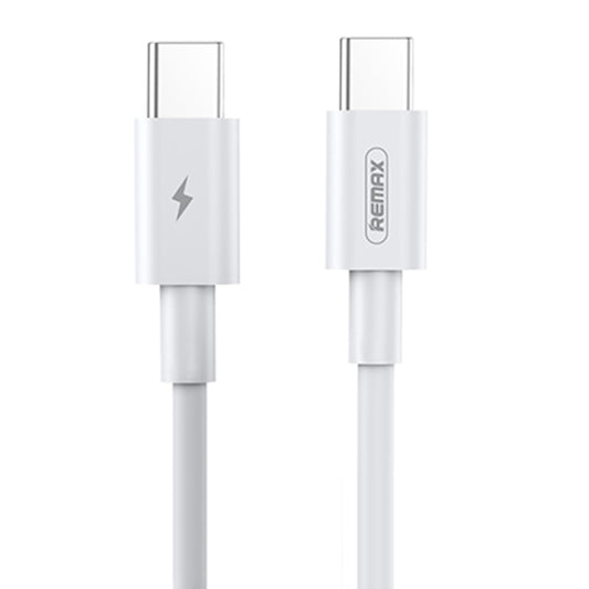 REMAX Marlik Series RC-175c PD 100W USB-C / Type-C to USB-C / Type-C Interface Fast Charging Data Cable, Cable Length: 1m (White) by REMAX