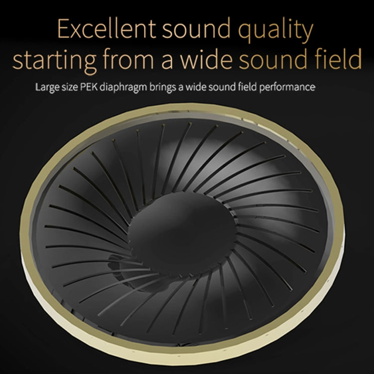 KZ ED12 3.5mm Jack Hanging Ear Sports Design In-Ear Style Wire Control Earphone, Cable Length: 1.2m by KZ