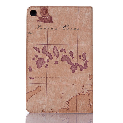 Map Texture Horizontal Flip Leather Case for Galaxy Tab A 8 (2019) P200 / P205, with Holder & Card Slots & Wallet, Random Texture Delivery by buy2fix