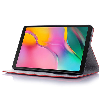 Crocodile Texture Horizontal Flip Leather Case for Galaxy Tab A 8 (2019) P200 / P205, with Holder & Card Slots & Wallet(Red) by buy2fix