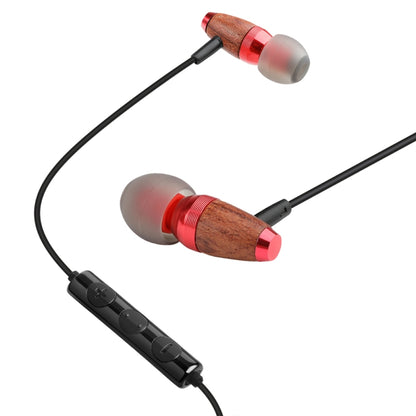 awei ES-60TY TPE In-ear Wire Control Earphone with Mic, For iPhone, iPad, Galaxy, Huawei, Xiaomi, LG, HTC and Other Smartphones(Red) - In Ear Wired Earphone by awei | Online Shopping UK | buy2fix