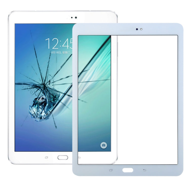 For Galaxy Tab S2 9.7 / T810 / T813 / T815 / T820 / T825 Front Screen Outer Glass Lens (White) - Outer Glass Lens by buy2fix | Online Shopping UK | buy2fix