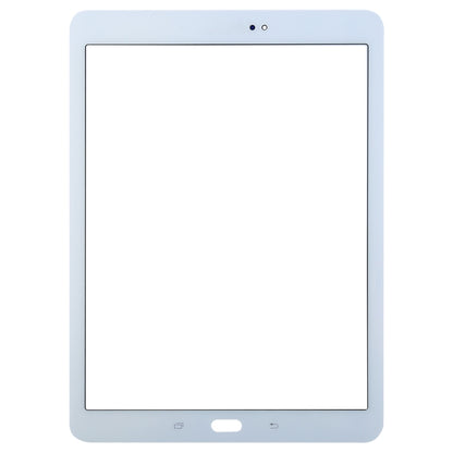 For Galaxy Tab S2 9.7 / T810 / T813 / T815 / T820 / T825 Front Screen Outer Glass Lens (White) - Outer Glass Lens by buy2fix | Online Shopping UK | buy2fix