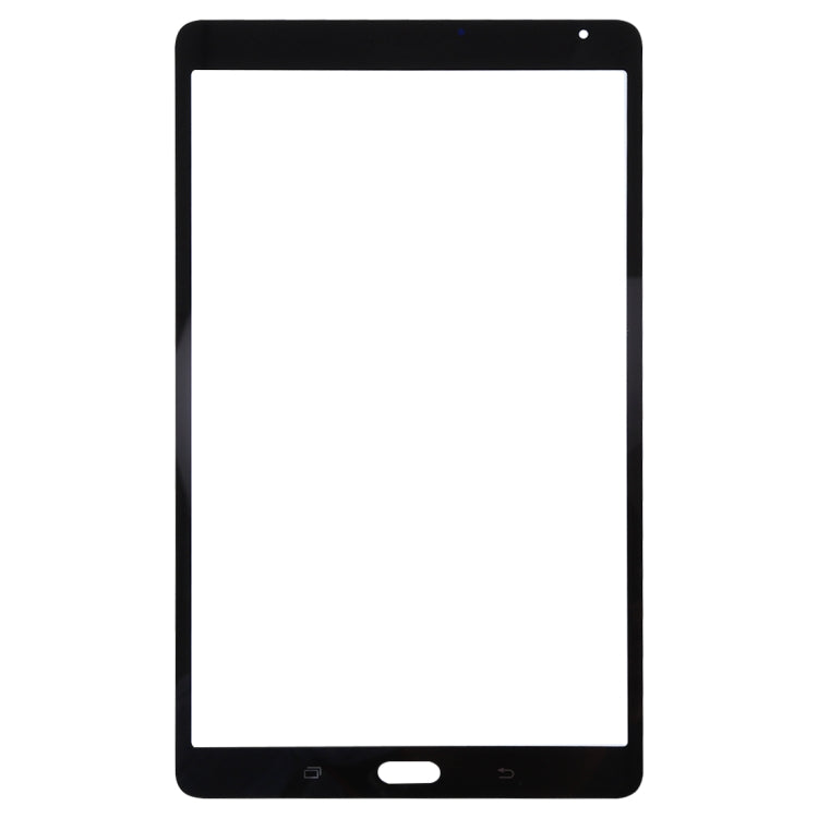 For Galaxy Tab S 8.4 / T700  Front Screen Outer Glass Lens (Black) - Outer Glass Lens by buy2fix | Online Shopping UK | buy2fix