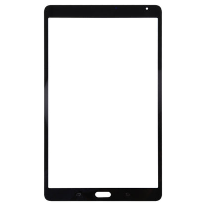 For Galaxy Tab S 8.4 / T700  Front Screen Outer Glass Lens (Black) - Outer Glass Lens by buy2fix | Online Shopping UK | buy2fix