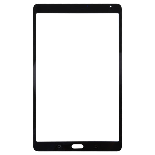 For Galaxy Tab S 8.4 / T700  Front Screen Outer Glass Lens (Black) - Outer Glass Lens by buy2fix | Online Shopping UK | buy2fix