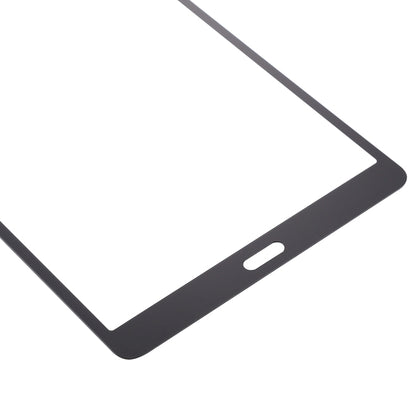 For Galaxy Tab S 8.4 / T700  Front Screen Outer Glass Lens (Black) - Outer Glass Lens by buy2fix | Online Shopping UK | buy2fix