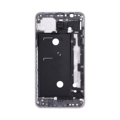 For Galaxy J7 (2016) / J710 Front Housing LCD Frame Bezel Plate (Grey) - Frame Bezel Plate by buy2fix | Online Shopping UK | buy2fix