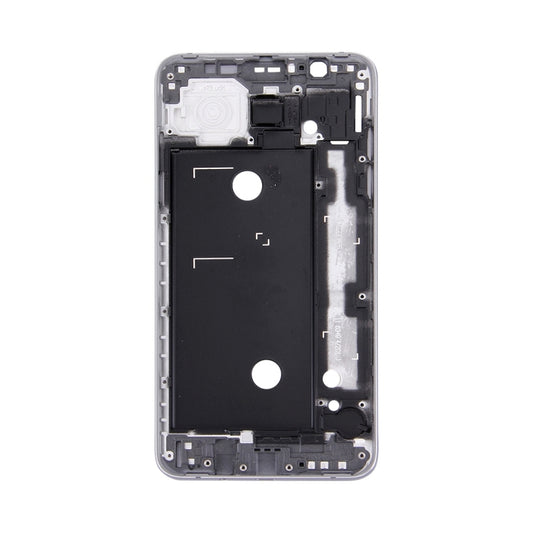 For Galaxy J7 (2016) / J710 Front Housing LCD Frame Bezel Plate (Grey) - Frame Bezel Plate by buy2fix | Online Shopping UK | buy2fix