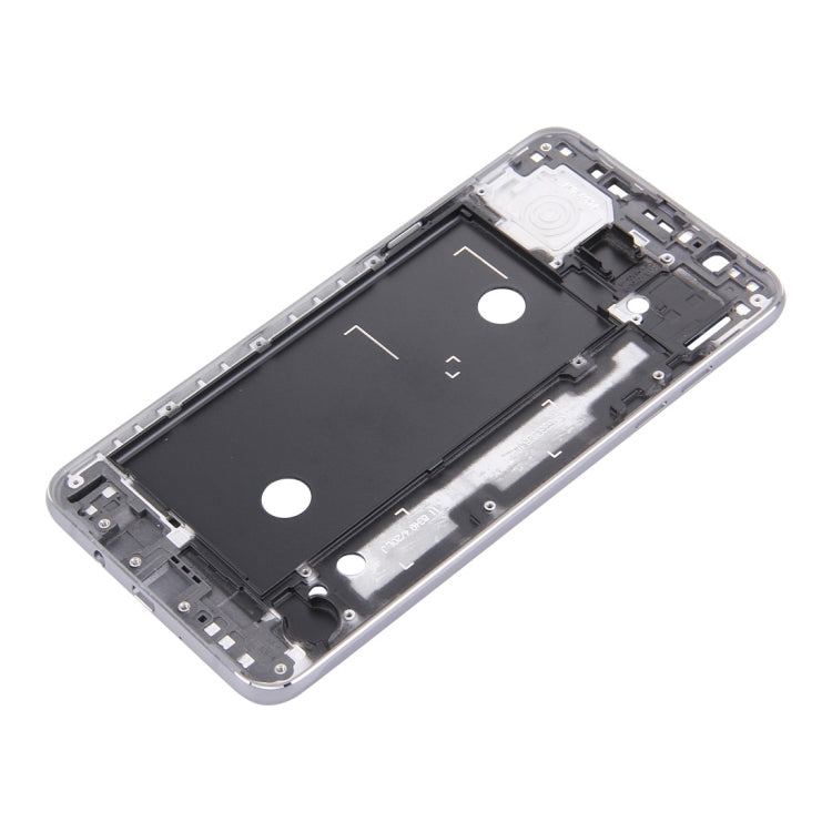 For Galaxy J7 (2016) / J710 Front Housing LCD Frame Bezel Plate (Grey) - Frame Bezel Plate by buy2fix | Online Shopping UK | buy2fix