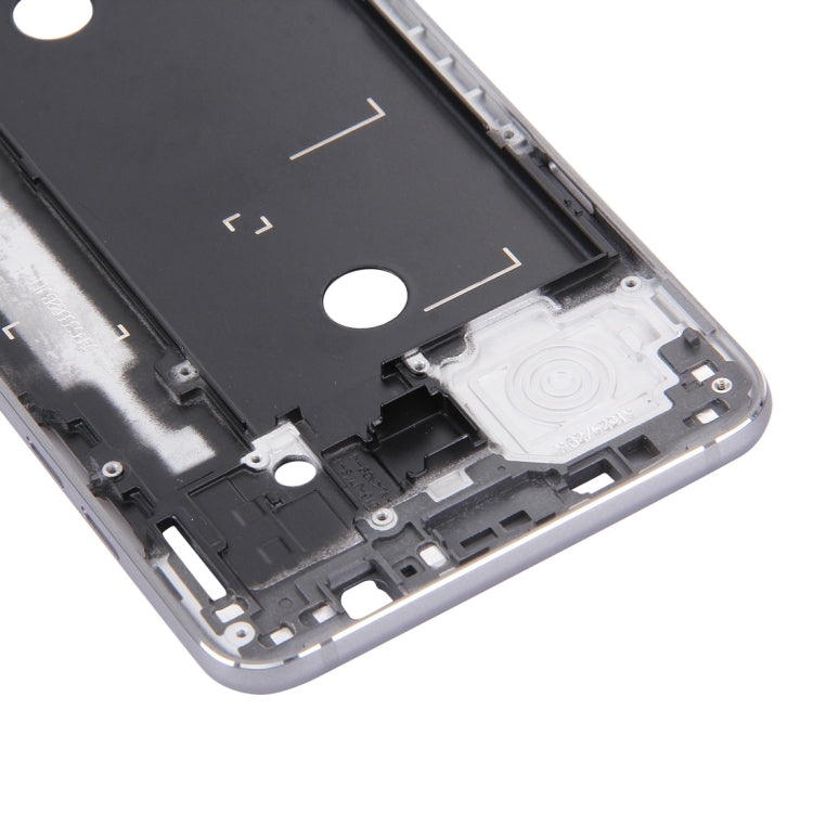 For Galaxy J7 (2016) / J710 Front Housing LCD Frame Bezel Plate (Grey) - Frame Bezel Plate by buy2fix | Online Shopping UK | buy2fix