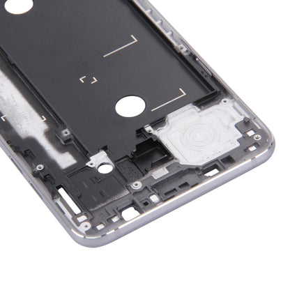 For Galaxy J7 (2016) / J710 Front Housing LCD Frame Bezel Plate (Grey) - Frame Bezel Plate by buy2fix | Online Shopping UK | buy2fix