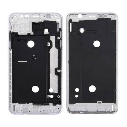For Galaxy J7 (2016) / J710 Front Housing LCD Frame Bezel Plate (Silver) - Frame Bezel Plate by buy2fix | Online Shopping UK | buy2fix