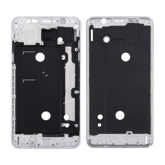 For Galaxy J7 (2016) / J710 Front Housing LCD Frame Bezel Plate (Silver) - Frame Bezel Plate by buy2fix | Online Shopping UK | buy2fix