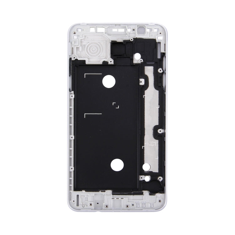 For Galaxy J7 (2016) / J710 Front Housing LCD Frame Bezel Plate (Silver) - Frame Bezel Plate by buy2fix | Online Shopping UK | buy2fix