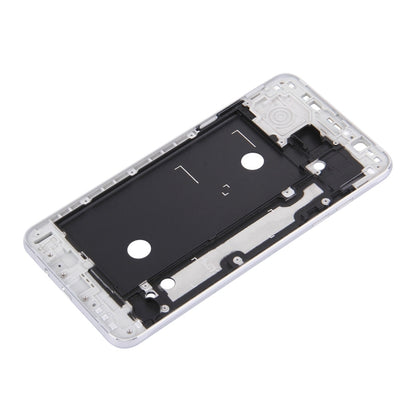 For Galaxy J7 (2016) / J710 Front Housing LCD Frame Bezel Plate (Silver) - Frame Bezel Plate by buy2fix | Online Shopping UK | buy2fix
