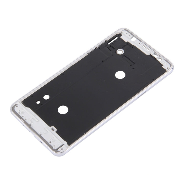 For Galaxy J7 (2016) / J710 Front Housing LCD Frame Bezel Plate (Silver) - Frame Bezel Plate by buy2fix | Online Shopping UK | buy2fix