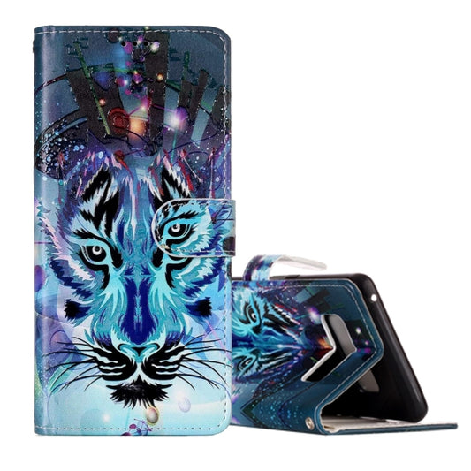 For Galaxy Note 8 Embossed Wolf Pattern Horizontal Flip Leather Case with Holder & Card Slots & Wallet & Photo Frame by buy2fix